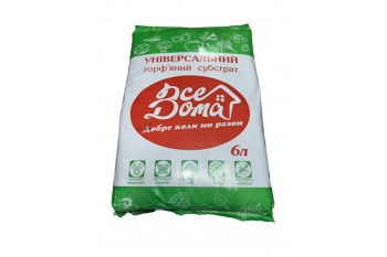 Торф'яний субстрат "Універсальний" 6л