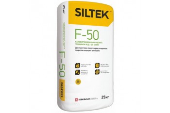 Siltek F-50 підлога самовирівнювальна товщиною від 2 до 40мм (25кг)