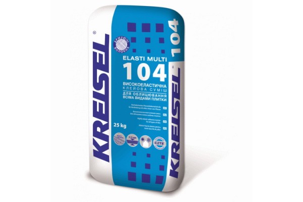 KREISEL Клей для плитки еластичний ELASTI MULTI 104 25кг
