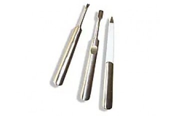 Манікюрний набір металевий 3 предмети