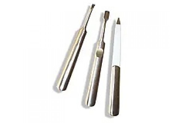 Манікюрний набір металевий 3 предмети