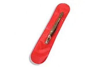 Пінцет металевий у чохлі 9см