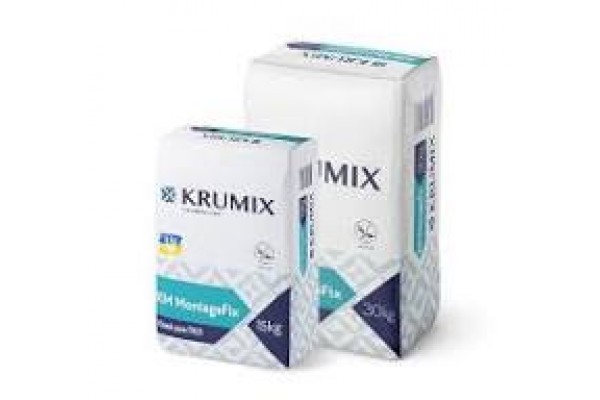 КМ Montage Fix KRUMIX Клей для гіпсокартонних листів (30 кг)