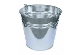 Відро оцинковане 12 л (двошовне)