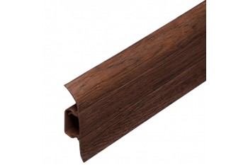 04 Плінтус ТІС з резинкою Венге (2,5м)