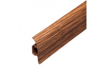 27 Плінтус ТІС з резинкою Дуб Преміум (2,5м)