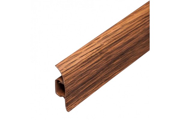 27 Плінтус ТІС з резинкою Дуб Преміум (2,5м)