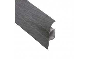 88 Плінтус ТІС з резинкою Дуб сірий