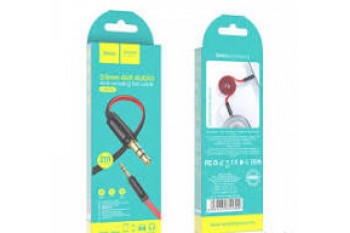 Кабель HOCO AUX audio cable UPA16 |2M| (red)