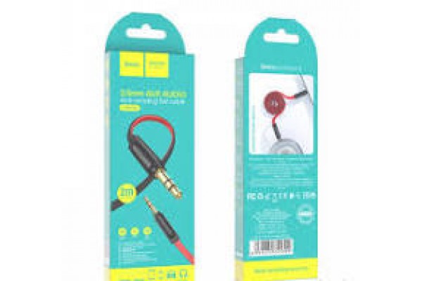 Кабель HOCO AUX audio cable UPA16 |2M| (red)