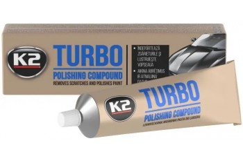 K2 TURBO TEMPO Воскова паста для полір. кузова 120гр.  art EK0010