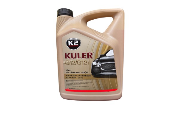 Антифриз (червоний) / K2  TURBO KULER -35C 5L RED G12/G12+