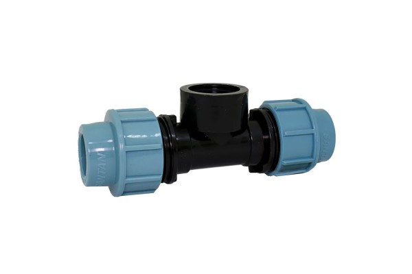 Трійник компресійний SANTAN 20х3/4"в х20