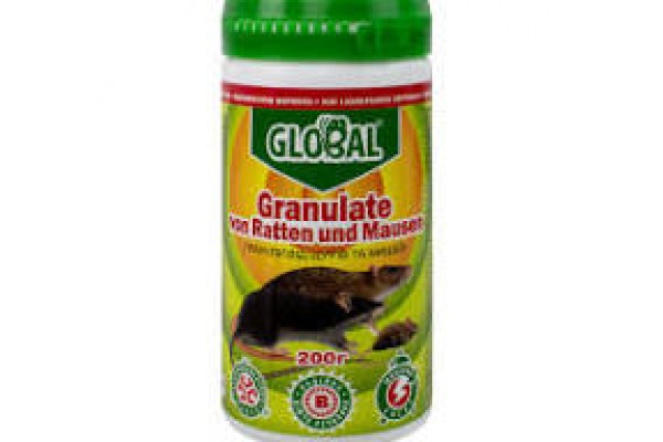Гранула від щурів та мишей Global 200гр, структурована, банка (0)