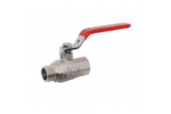 Кран кульовий Brass 15 1/2" ЗВ ручка (12 шт/120ящ.)