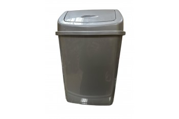 Відро для сміття 18л.(сіре)