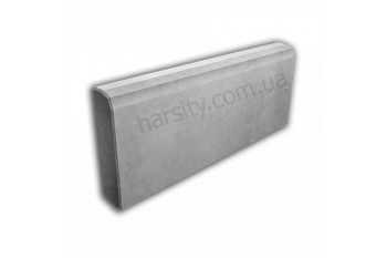 Поребрик вібролітий (колір сірий) 4 см 50*20*4 см - 2шт/мп